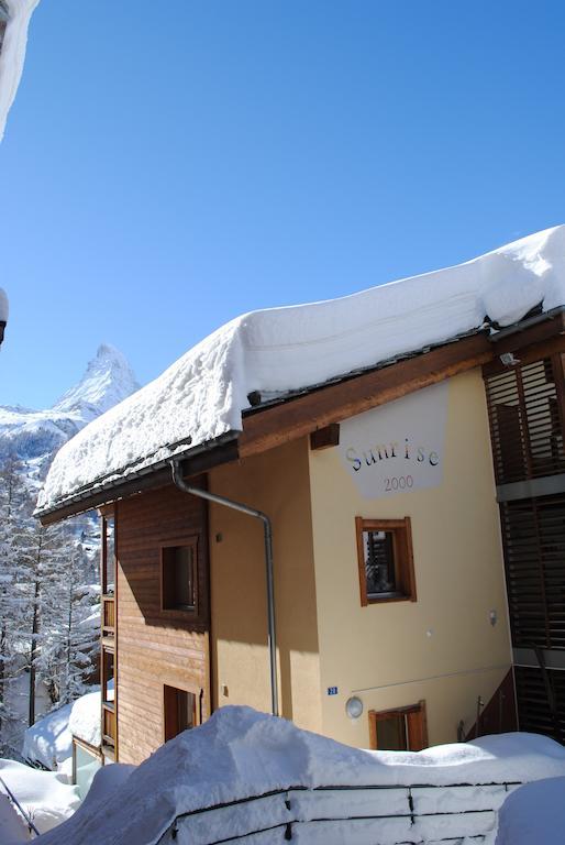 Haus Sunrise Daire Zermatt Dış mekan fotoğraf